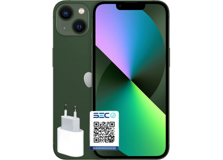 Pack Apple iPhone 13 256GB, Conectividad 5G - Con Cargador Original