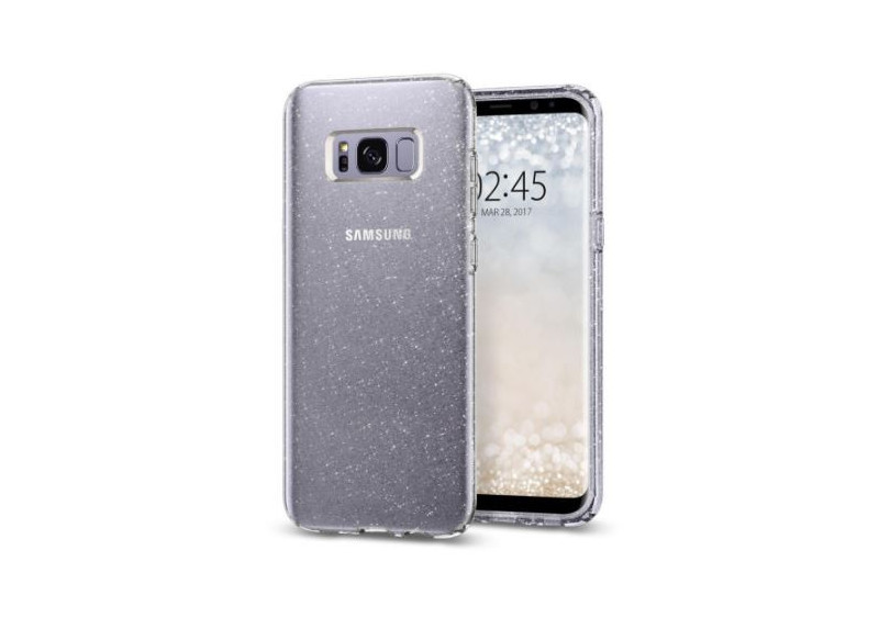 Galaxy S8 Case Liquid Crystal Glitter