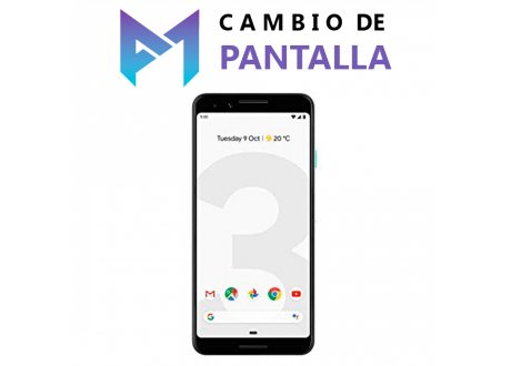 Cambio de Pantalla Google Pixel 3