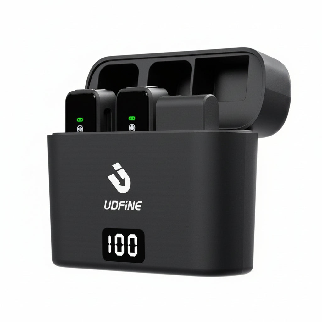 Microfono Udfine Mic Lite Negro - 2 Mic